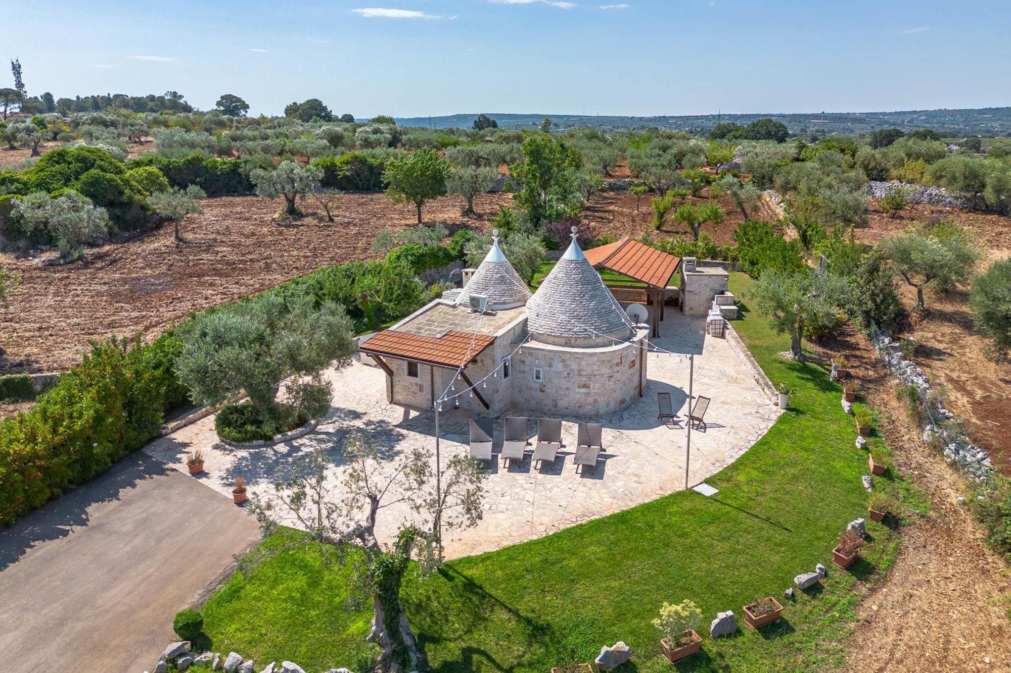 카스텔라나그로테 Trulli Relais 빌라 외부 사진